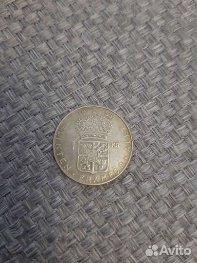 1 krona 1955г Швеция