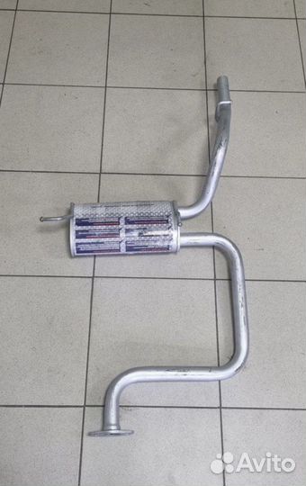 Глушитель на daewoo matiz задняя часть