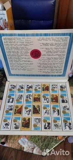 Коллекционный набор спичек СССР