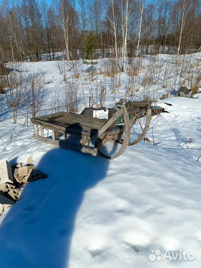 Санки старинные