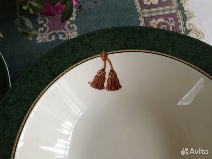 Тарелка фарфор блюдо салатник Hankook Индонезия