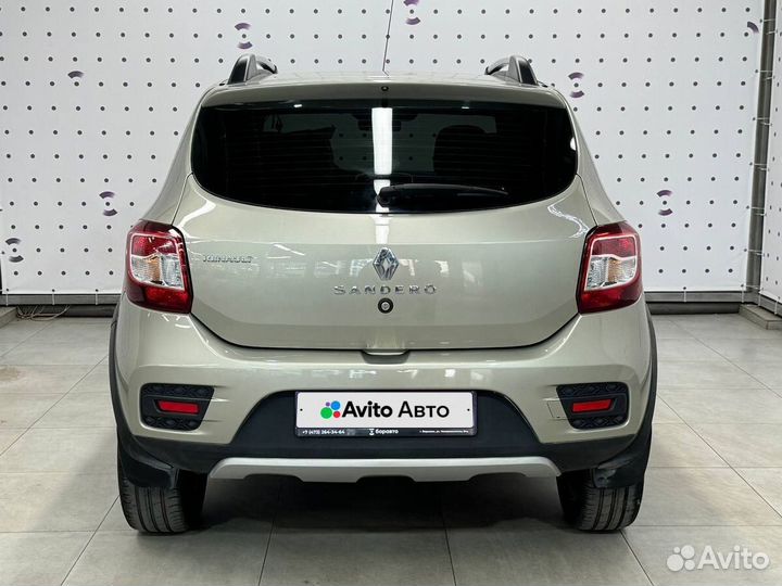 Renault Sandero Stepway 1.6 МТ, 2017, 84 066 км