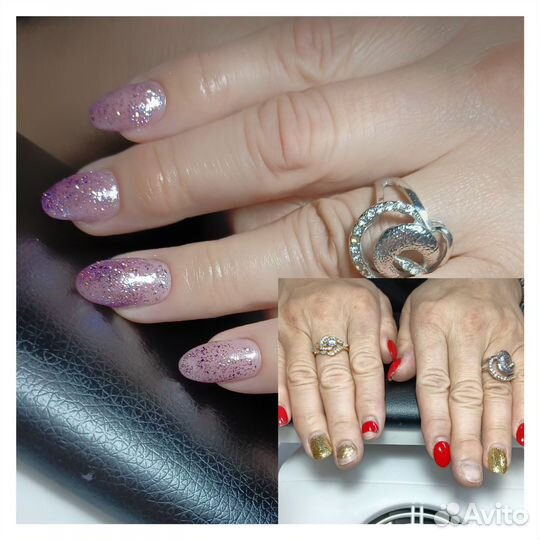 Маникюр, наращивание ресниц