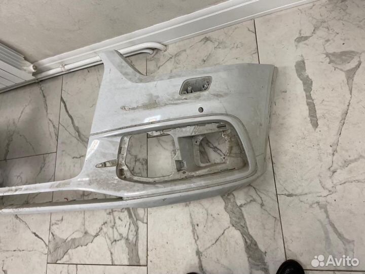 Передний бампер на audi Q3 (комплектация S line)