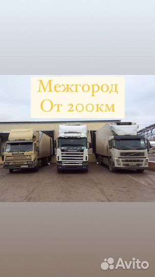 Грузоперевозки межгород фура 10 20 тонн