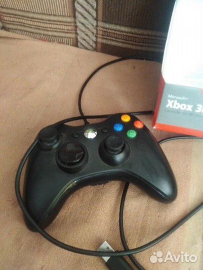 Геймпад xbox 360 проводной