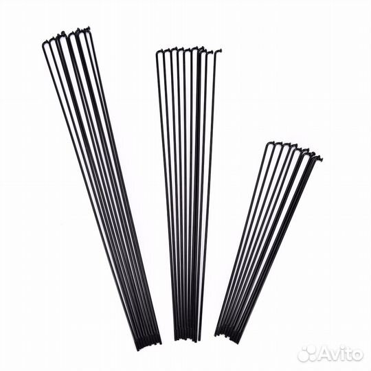 Спица с ниппелем 250мм (черн)