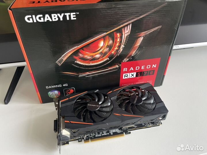 Видеокарта Gigabyte Gaming Edition RX570 4GB идеал