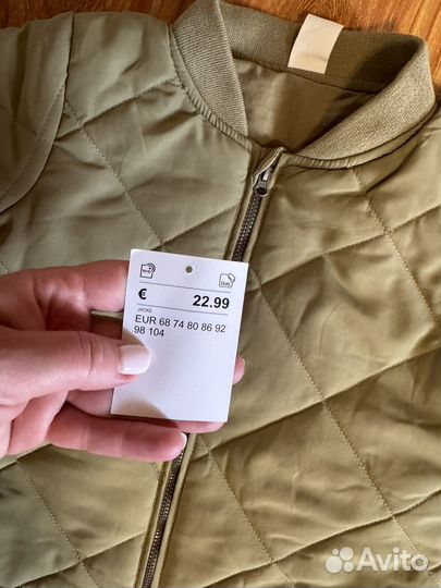 Куртка hm для девочки 98 новая