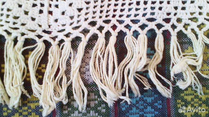 Винтажная скатерть ручной работы