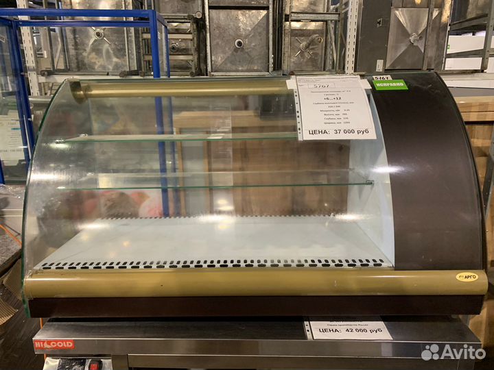 Витрина настольная вхс 1,2 арго XL люкс (Арт.5767)