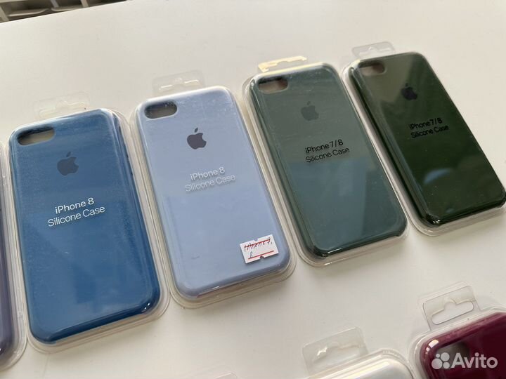 Apple Silicone Case чехол для iPhone 7 8 SE 2 2020