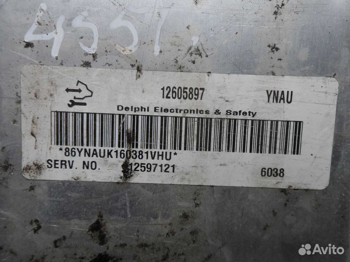 Б/У Б/У Блок управления двс 12605897 volvo