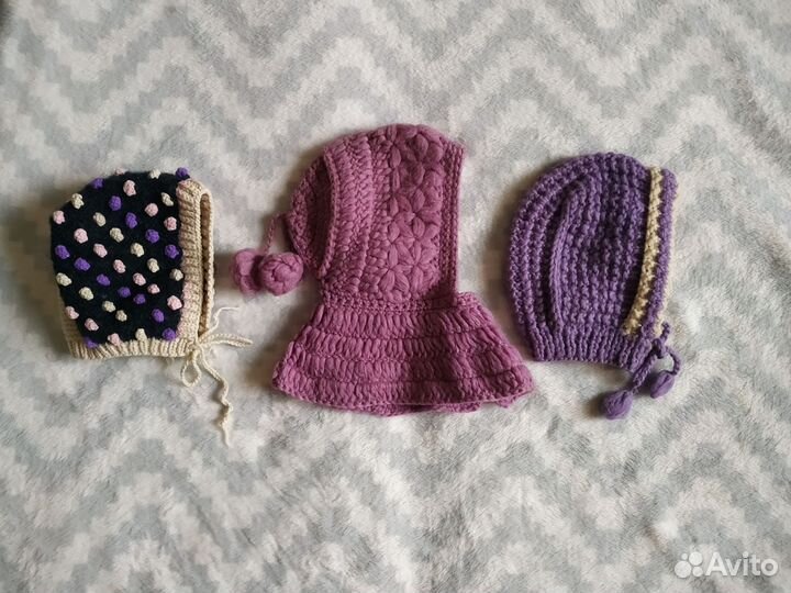 Шапки детские СССР винтаж