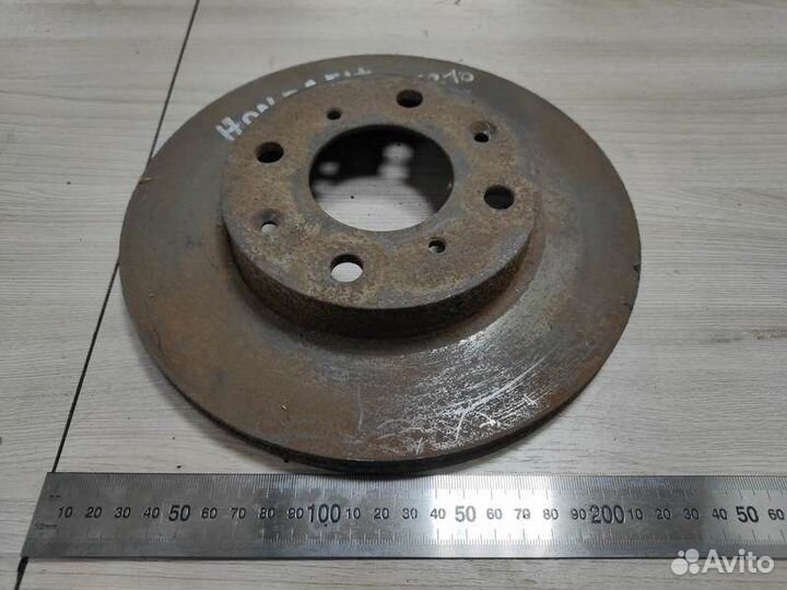 Диск тормозной передний Honda Fit GD с2001-2008г Ф