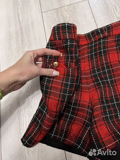 Шорты ZaRa клетчатые