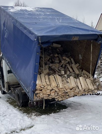 Дрова березовые колотые