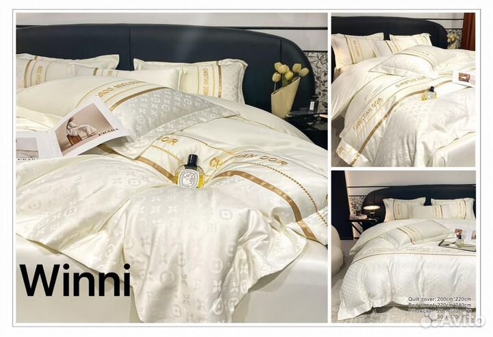 Постельное белье фирма Winni люкс (шелк)