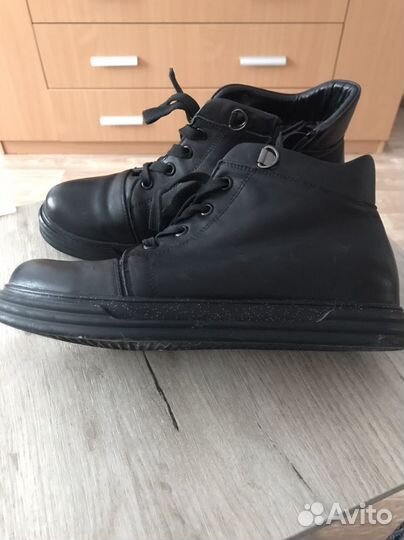 Ботинки демисезонные натуральная кожа