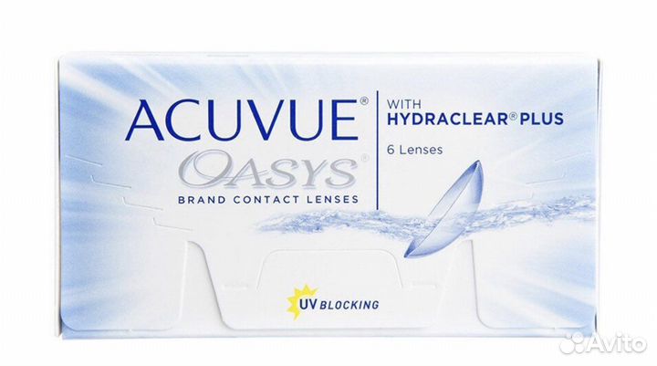 Линзы acuvue oasys двухнедельные