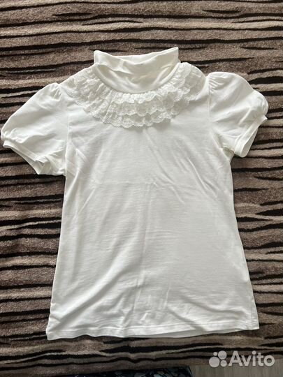 Блузка для девочки школьная