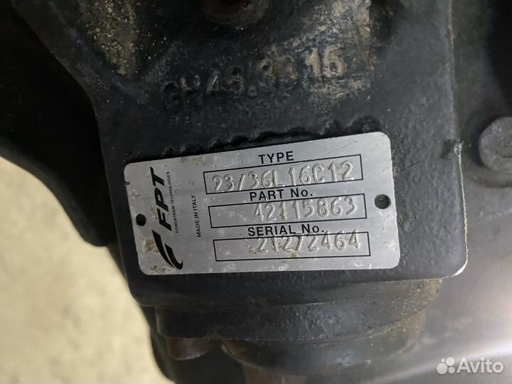 Задний мост iveco