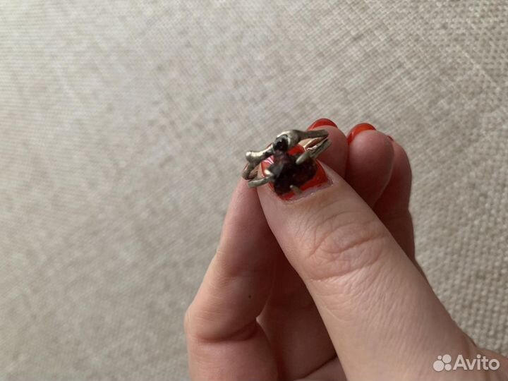 Комплект украшений серьги кольцо хэндмейд