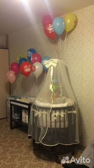 Бортик на кроватку