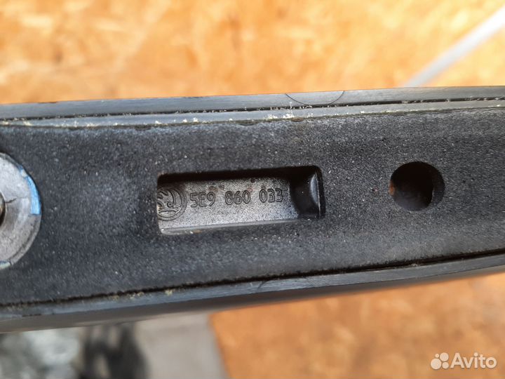 Рейлинги на крышу Skoda Octavia A7 универсал