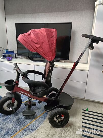 Велосипед с ручкой kreiss