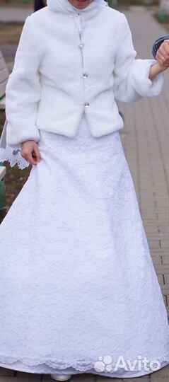 Накидка свадебная, 40-42р