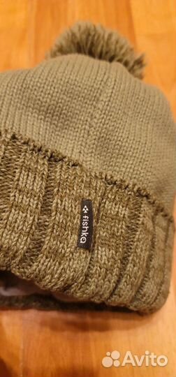 Зимние шапка и снуд для мальчика 54 р-р