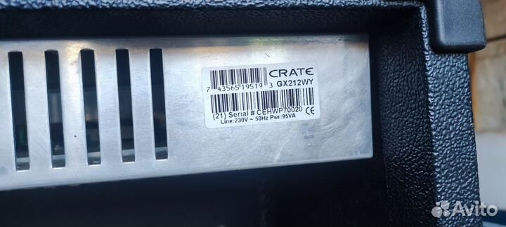 Гитарный комбо Crate GX-212