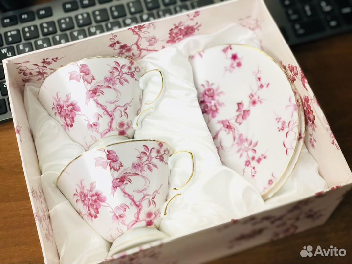 Чайный набор на 2 персоны новый