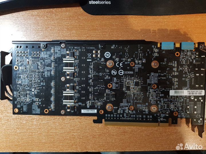 Видеокарта GeForce GTX 760 (под запчасти)