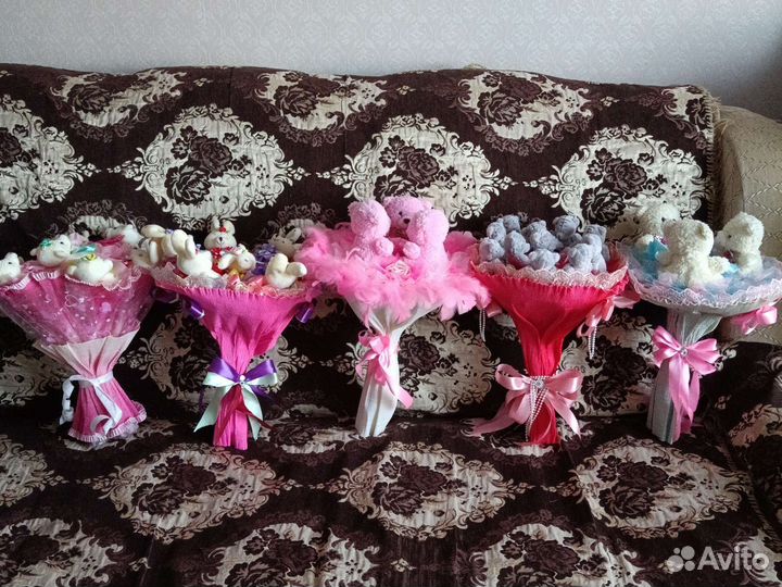 Мягкие букеты