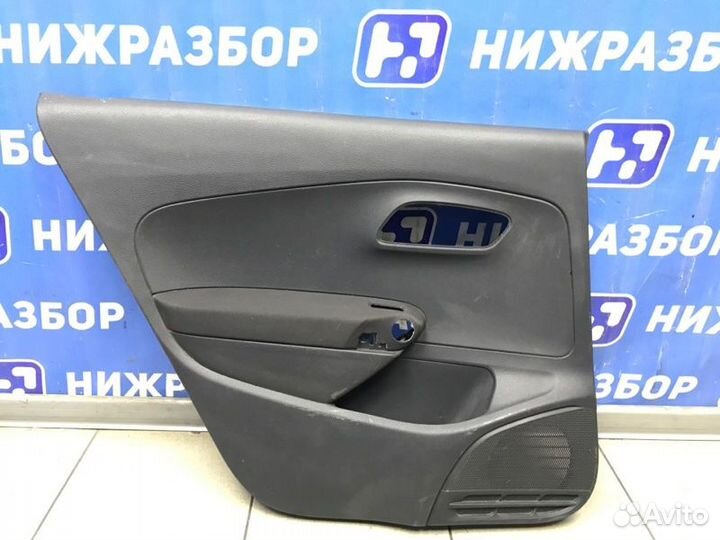 Обшивка двери задняя левая Volkswagen Polo Sedan