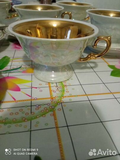 Чашки и блюдца фарфор