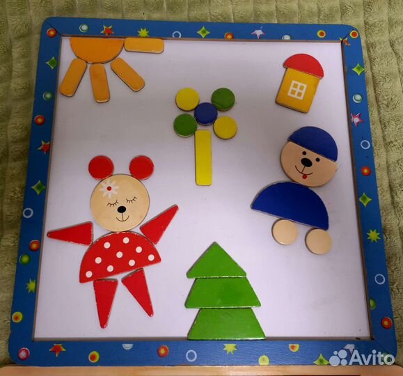 Магнитный конструктор, календарь природы