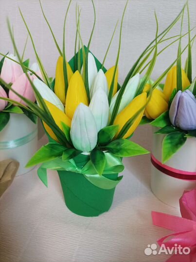 Мыло ручной работы букет