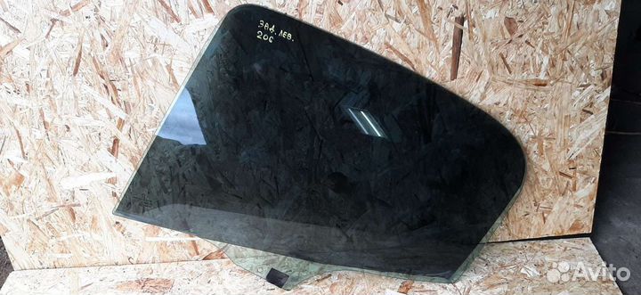 Стекло заднее левое peugeot 206 седан