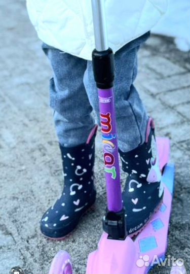 Детские резиновые сапоги 25 размер