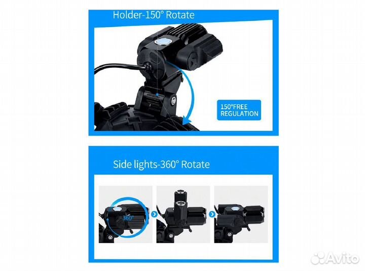 Налобный фонарь, новый