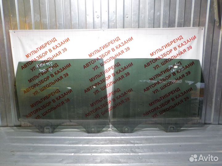 Стекло заднее левое правое Порш Каен 955 / 957