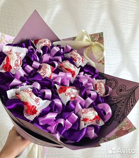 Букеты из конфет, фруктов