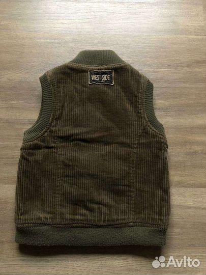 Жилетка с флисом р.92-98