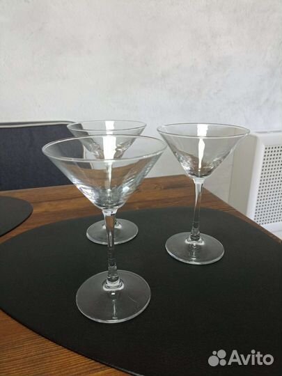 Бокалы для мартини,пива,стаканы,креманки