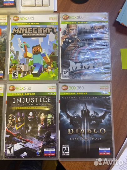 Диски на xbox 360