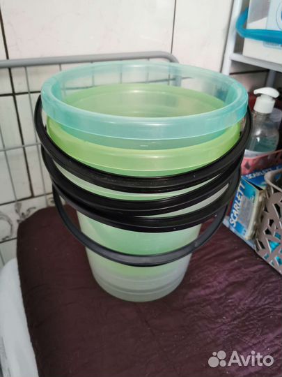 Ведро пластик