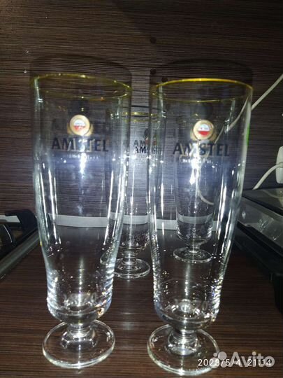 Пивные бокалы amstel